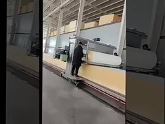 TDPA-2150 長い泡ブロックをシートに剥がし,水平線線路の動き切断機