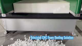 高品質 PU フォームロール用の精密 CNC フォームピーラー