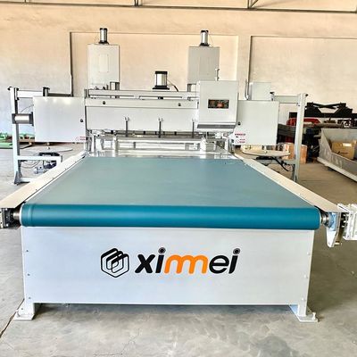 TDP-02 Automatic PU Foam Cutting Machine with 1-100 mm Cutting Thickness 1-20 m/min Speed and 15-200 kg/m3 Density
