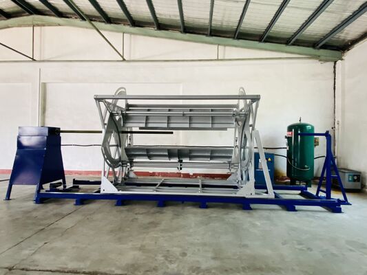 PUフォーム切断用高精度CNC制御一体型自動ボーリングねじ切り機
